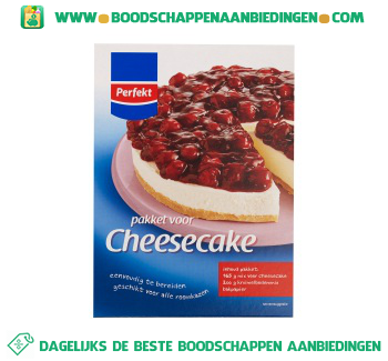 Cheesecake mix aanbieding