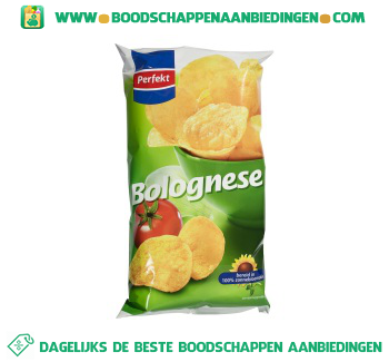 Chips bolognese aanbieding