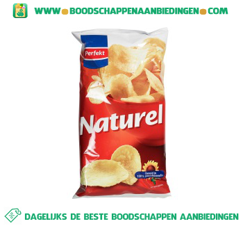 Chips naturel aanbieding