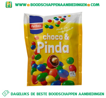 Perfekt Choco & pinda aanbieding