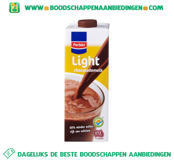 Perfekt Chocolademelk halfvol light aanbieding