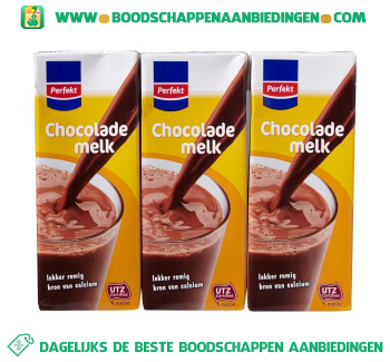 Chocolademelk vol aanbieding