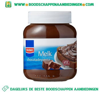 Chocoladepasta melk aanbieding