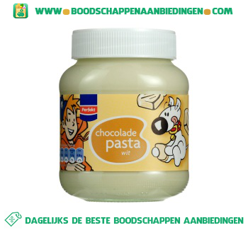 Chocoladepasta wit aanbieding