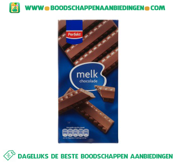 Chocoladereep melk aanbieding