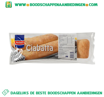 Ciabatta aanbieding