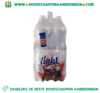 Cola light 4-pak aanbieding