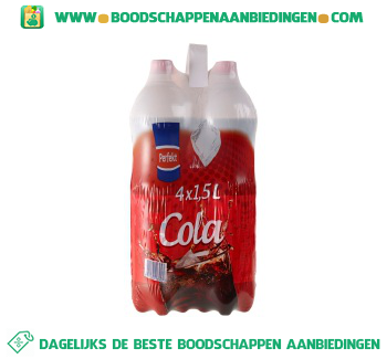 Cola regular 4-pak aanbieding