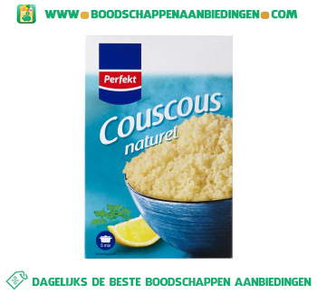 Perfekt Couscous naturel aanbieding