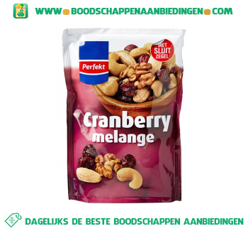 Cranberry melange aanbieding