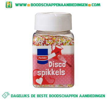 Disco spikkels aanbieding