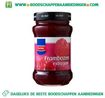 Frambozen extra jam aanbieding