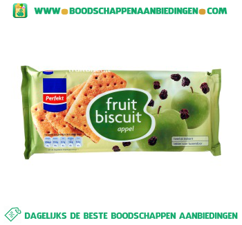 Fruitbiscuits appel aanbieding