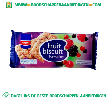 Fruitbiscuits bosvruchten aanbieding