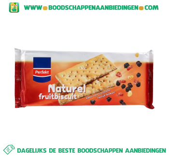 Perfekt Fruitbiscuits naturel aanbieding