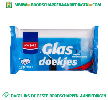 Perfekt Glasdoekjes aanbieding