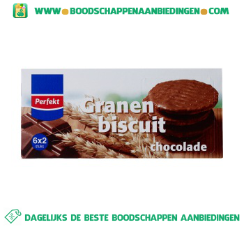 Perfekt Granenbiscuit chocolade aanbieding