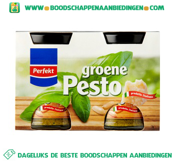 Groene pesto duopak aanbieding