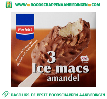 Ice macs amandel aanbieding