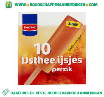 Ice tea ijsjes aanbieding