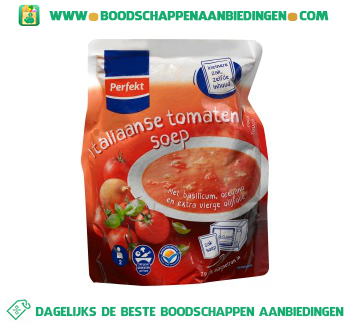 Italiaanse tomatensoep aanbieding