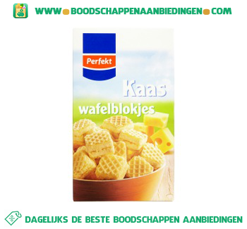 Perfekt Kaaswafelblokjes aanbieding