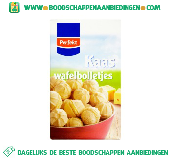 Perfekt Kaaswafelbolletjes aanbieding