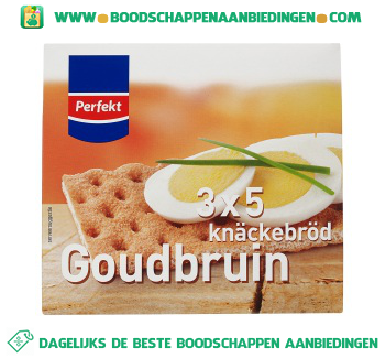 Perfekt Knäckebröd goudbruin aanbieding