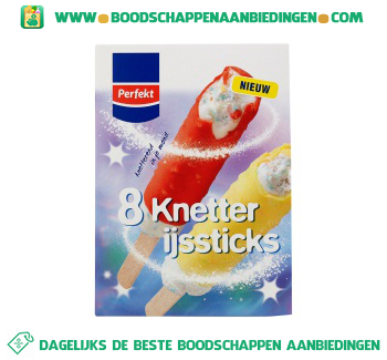 Knetter ijssticks aanbieding