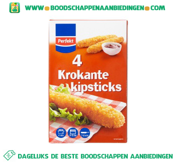 Perfekt Krokante kipsticks aanbieding