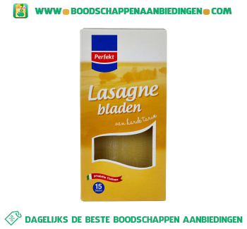 Lasagnebladen aanbieding