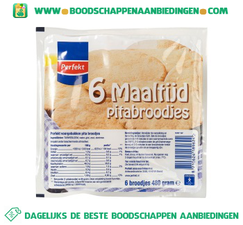 Maaltijd pita`s aanbieding