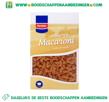 Perfekt Macaroni volkoren aanbieding