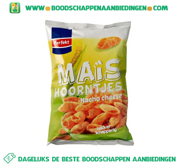 Maishoorntjes nacho cheese aanbieding