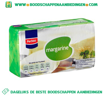 Perfekt Margarine aanbieding