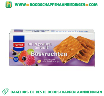 Perfekt Meergranenbiscuit bosvruchten aanbieding