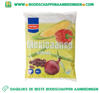 Mexicaanse wokmix aanbieding