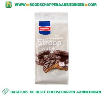 Perfekt Mini chocolade stroopwafels aanbieding