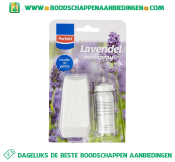 Minispray lavendel start aanbieding