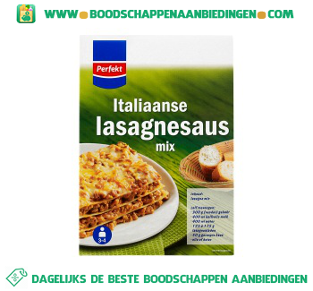 Mix voor Italiaanse lasagnesaus aanbieding