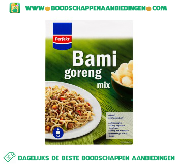 Perfekt Mix voor bami goreng aanbieding