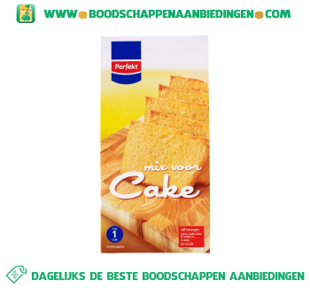 Perfekt Mix voor cake aanbieding