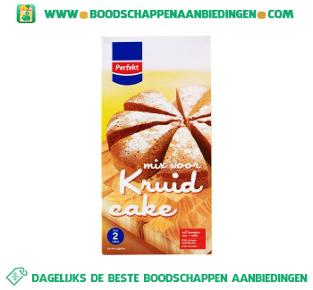 Mix voor kruidcake aanbieding