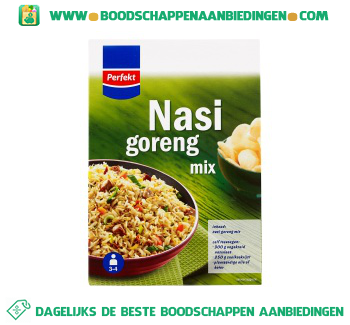 Mix voor nasi goreng aanbieding