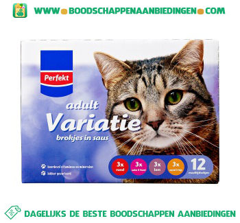 Multipack vis en vlees kat aanbieding