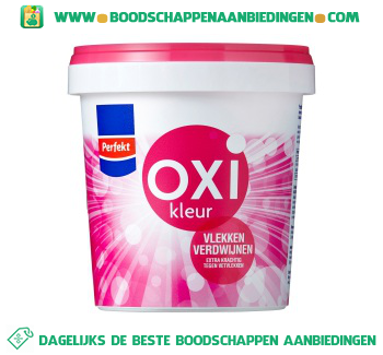 Oxi kleur vlekverwijderaar aanbieding