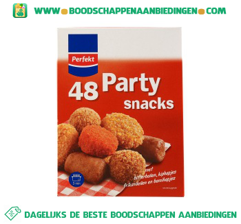 Perfekt Party snacks aanbieding