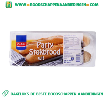 Party stokbrood wit aanbieding