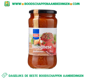 Pastasaus bolognese aanbieding