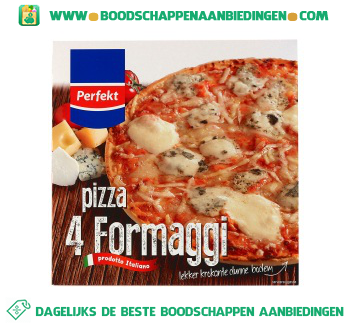 Perfekt Pizza 4 formaggi aanbieding